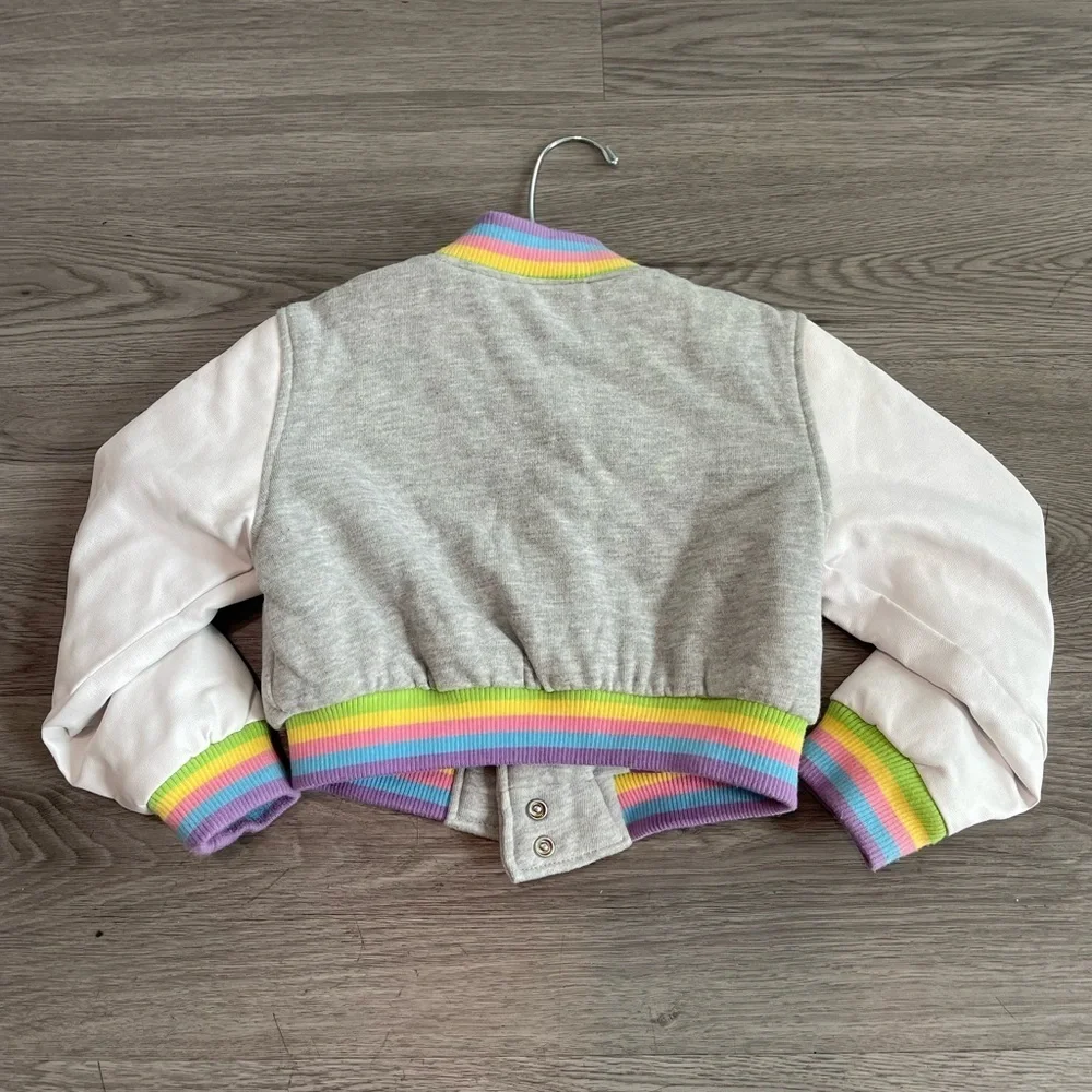 Disney Mickey and Minnie varsity jacket